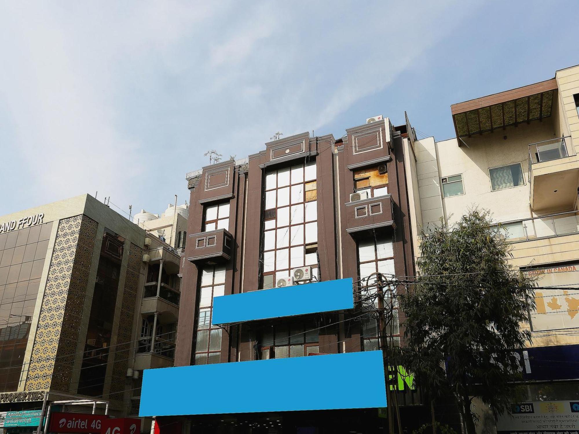 Oyo Flagship Hotel F Five New Delhi Exteriör bild